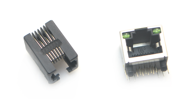 RJ11連接器與RJ45連接器的標準型號介紹！