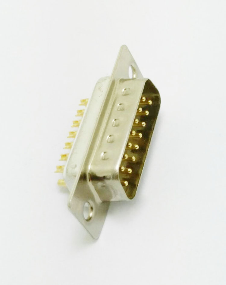 DB-15P(公頭)焊線式車針白膠連接器