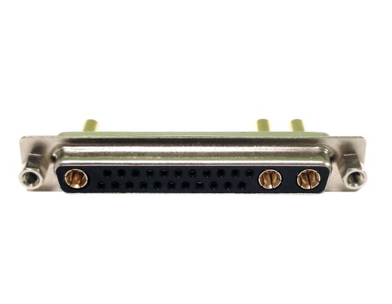 大電流 25W3 母頭 焊線式 前鉚螺母 黑膠連接器 大電流 25W3 母頭 焊線式 前鉚螺母 黑膠連接器